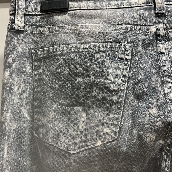 NWOT Current Elliot snakeskin jeans - Picture 8 of 9